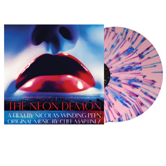 Cliff Martinez - The Neon Demon--Original Motion Picture Soundtrack (Pink with Blue & Purple Splatter Vinyl 2LP)