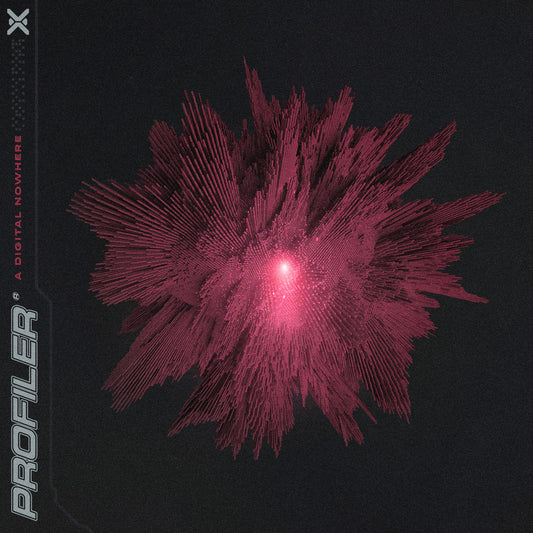 Profiler - A Digital Nowhere (Red with Black Splatter Vinyl)
