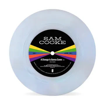 Sam Cooke - A Change Is Gonna Come- Diamond Edition [LTD 7” White Iridescent 7"]