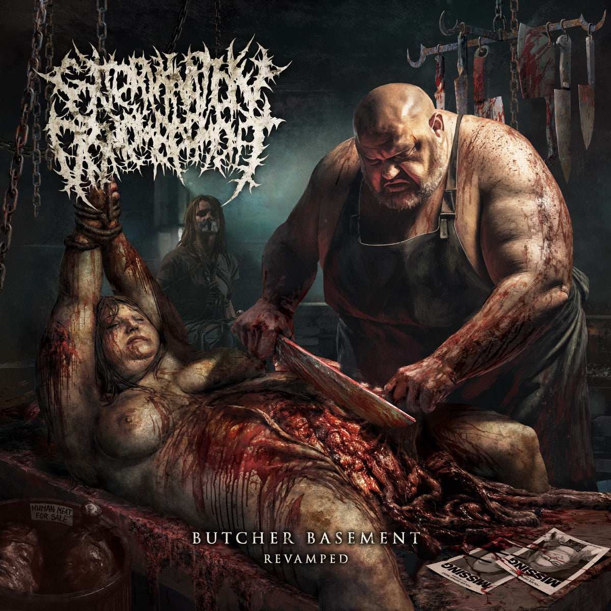 Extermination Dismemberment - Butcher Basement (Revamped) [Blood Splatter Vinyl]