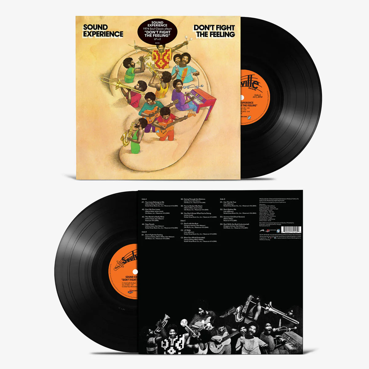 Sound Experience - Don't Fight the Feeling [black vinyl in a custom printed jacket]