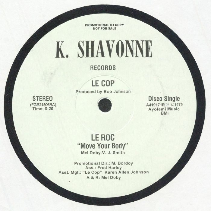 LE COP - Le Roc Move Your Body