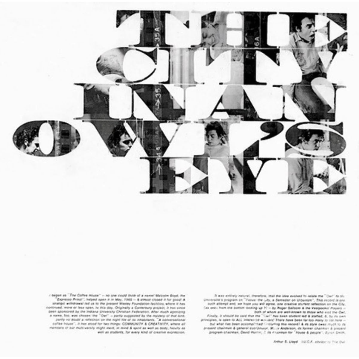 Roger Salloom and The Vest Pocket Players - The City in An Owl's Eye