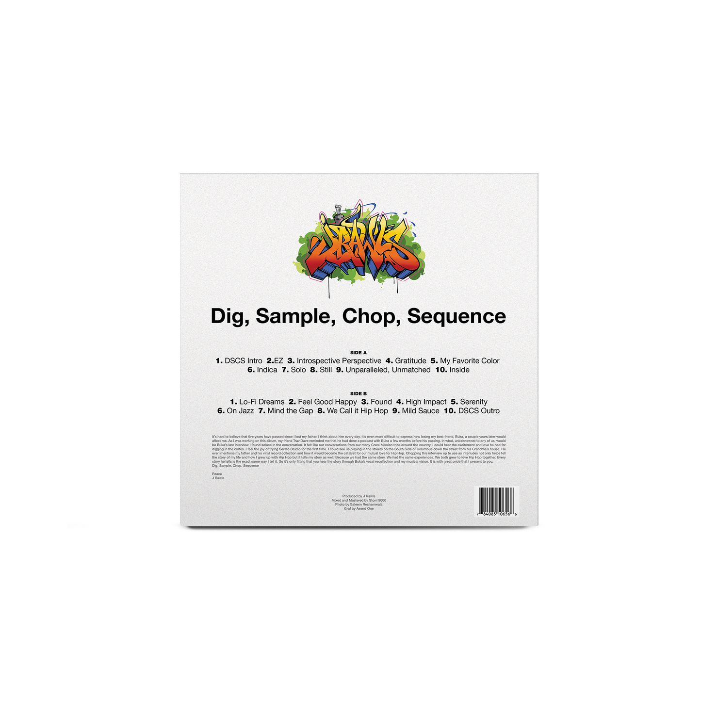 J. Rawls - Dig, Sample, Chop, Sequence