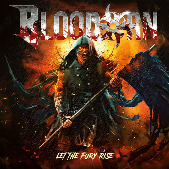 Bloodorn - Let the Fury Rise [LP Orange/Black marbled vinyl]