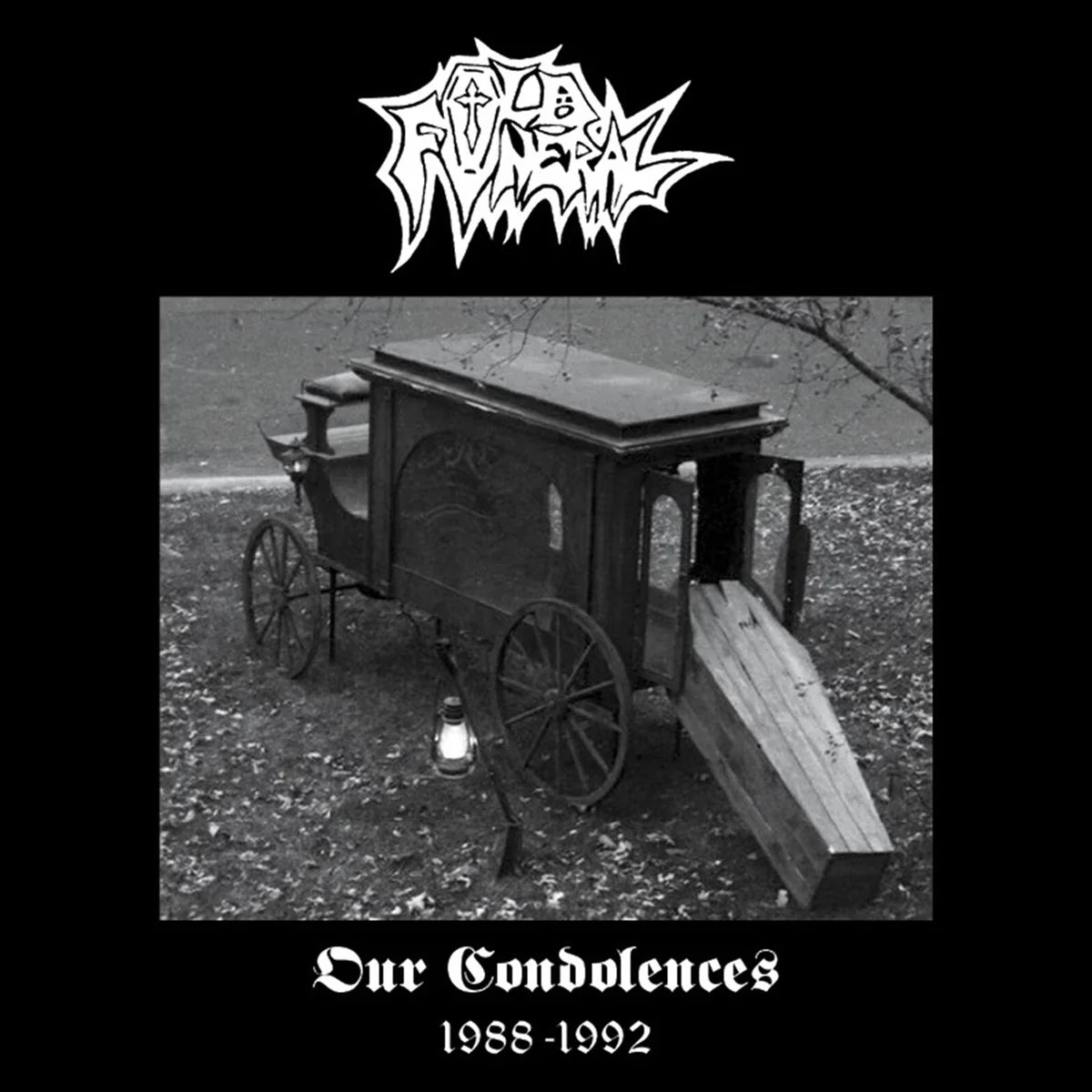 Old Funeral - Our Condolences [Gatefold half black, half white 2LP]