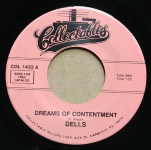 Dells - Dreams of contentment/Zing zing zing [7" Single]