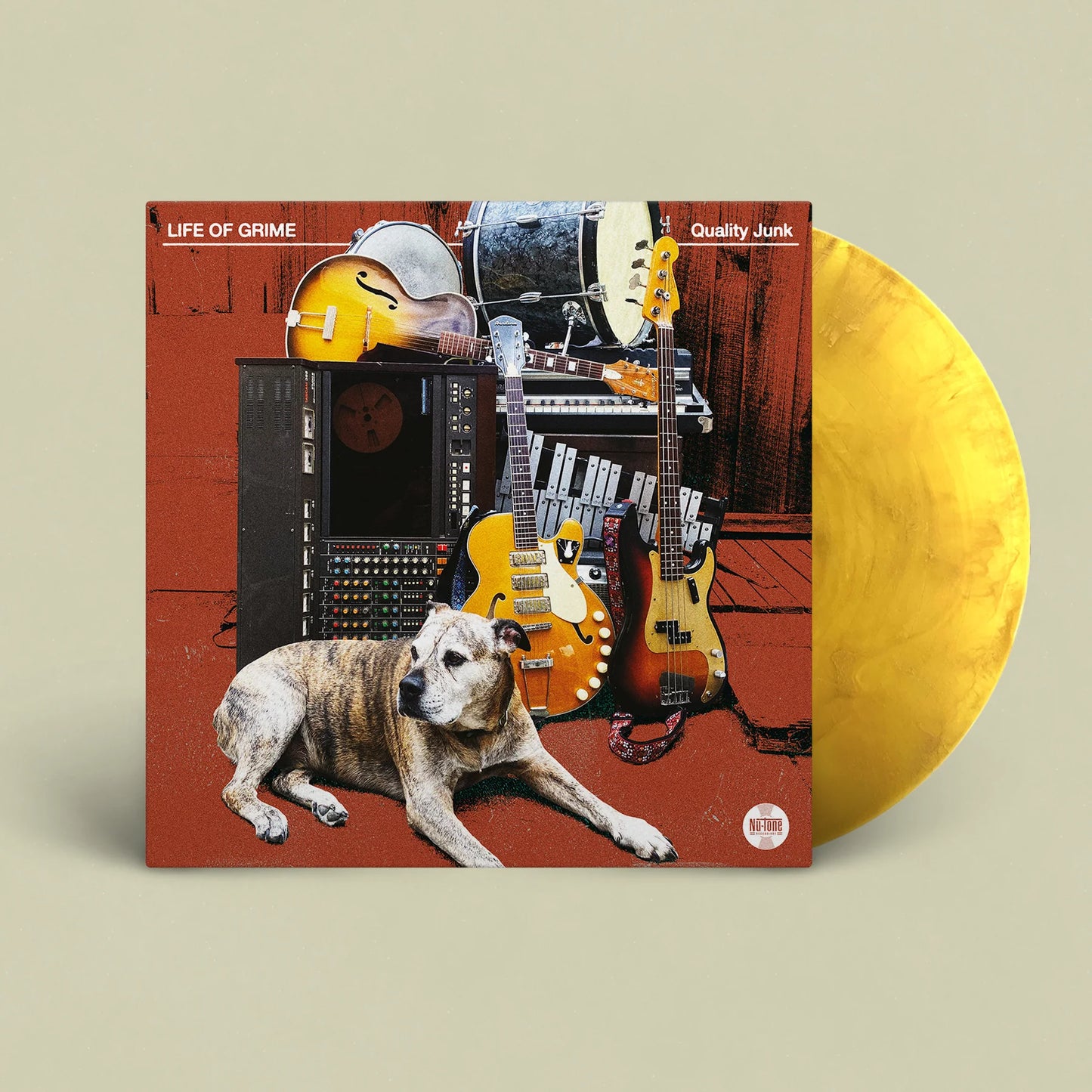 Life of Grime - Quality Junk [Indies Hot Mustard Vinyl]