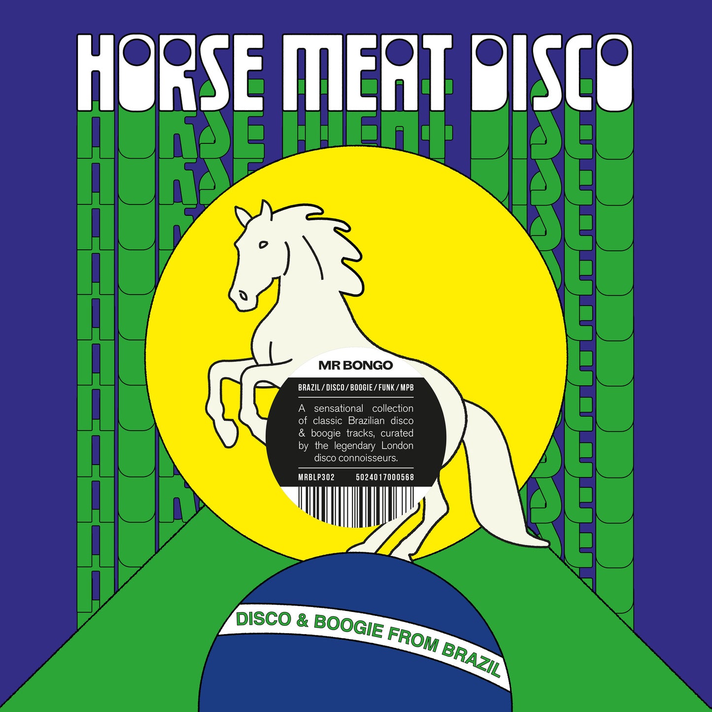 VARIOUS ARTISTS - HORSE MEAT DISCO PRESENTS: DISCO & BOOGIE FROM BRAZIL VOL.1. [CD]