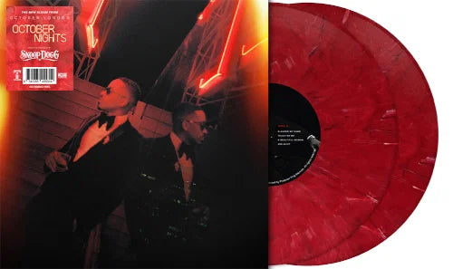 OCTOBER LONDON - October Nights (Red Marbled Vinyl)