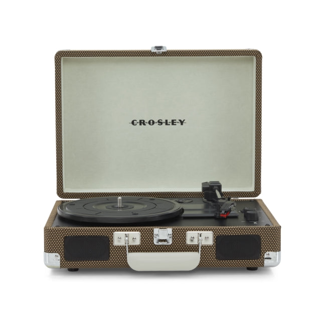 Crosley Cruiser Plus Deluxe Portable Turntable - Now with Bluetooth Out [Tweed]