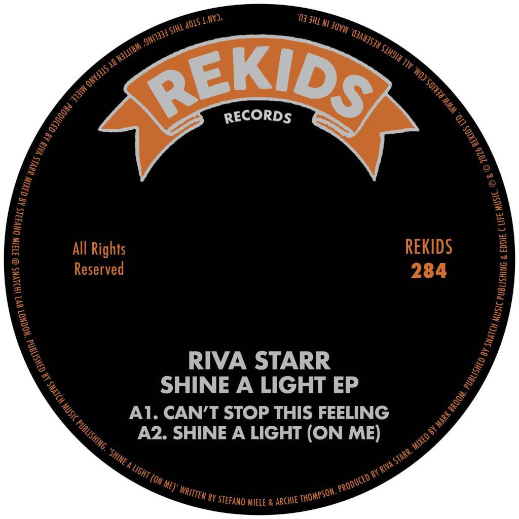 Riva Starr - Shine A Light EP