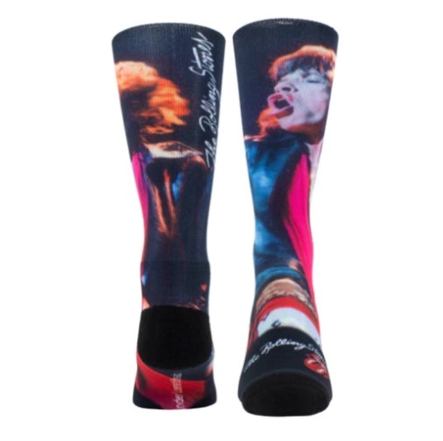 ROLLING STONES - Rolling Stones Mick Live in Colour Socks (One Size) - Dye Sublimation