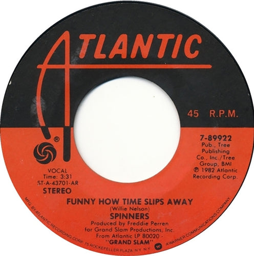 Spinners - I'm calling you now/Funny how time slips away [7" Single]