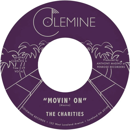 The Charities - Movin' On / I'm Still Learning How [7" Silver Grey]