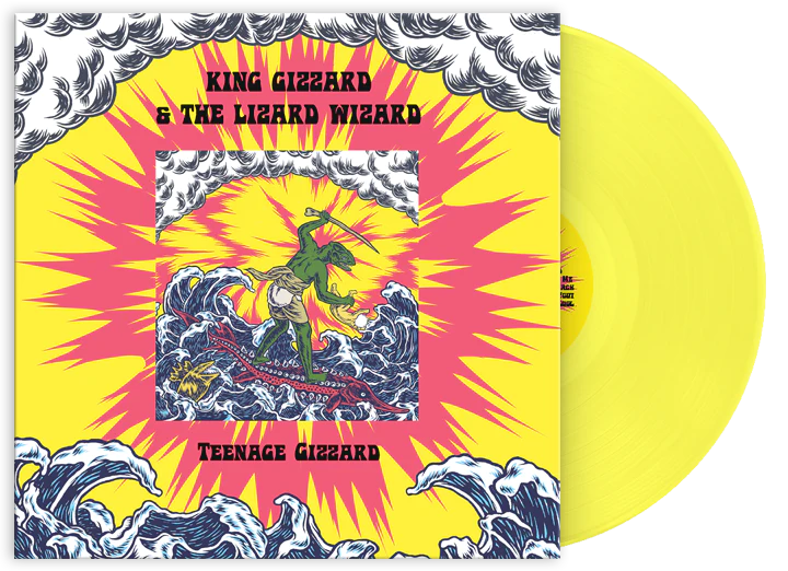 KING GIZZARD AND THE LIZARD WIZARD - Teenage Gizzard (Neon Yellow Vinyl)