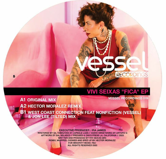 Vivi SEIXAS - Fica EP (feat Hector Moralez, Nonfiction / Vessel Recordings / Jon Lee mixes)