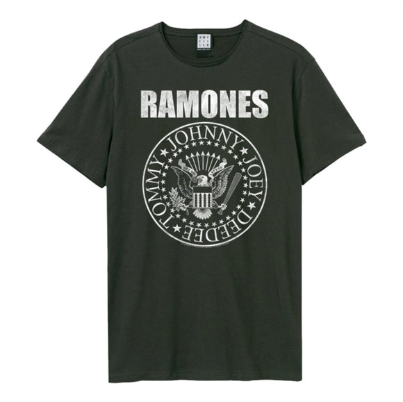 RAMONES - Classic Seal T-Shirt (Charcoal)
