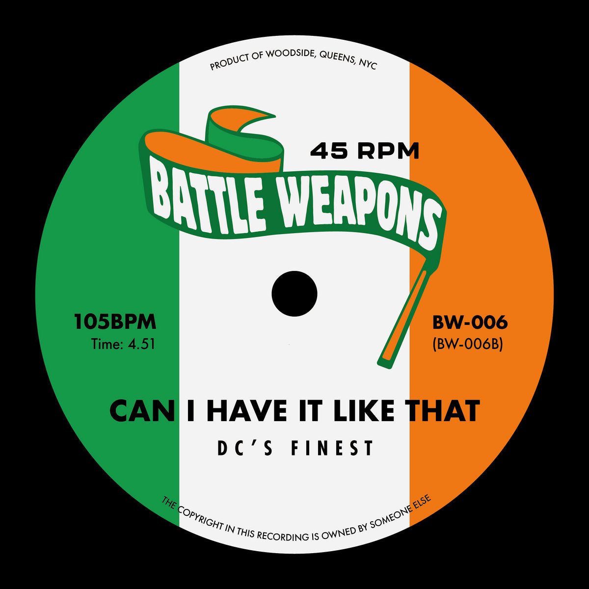 Battle Weapons Vol 6 – Let me clear my Funk / Can I have it like that [7" Vinyl]