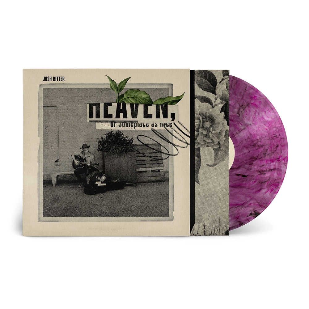 Josh Ritter - Heaven, or Someplace as Nice [Indie Exclusive Strawberry / Black swirl & d\]