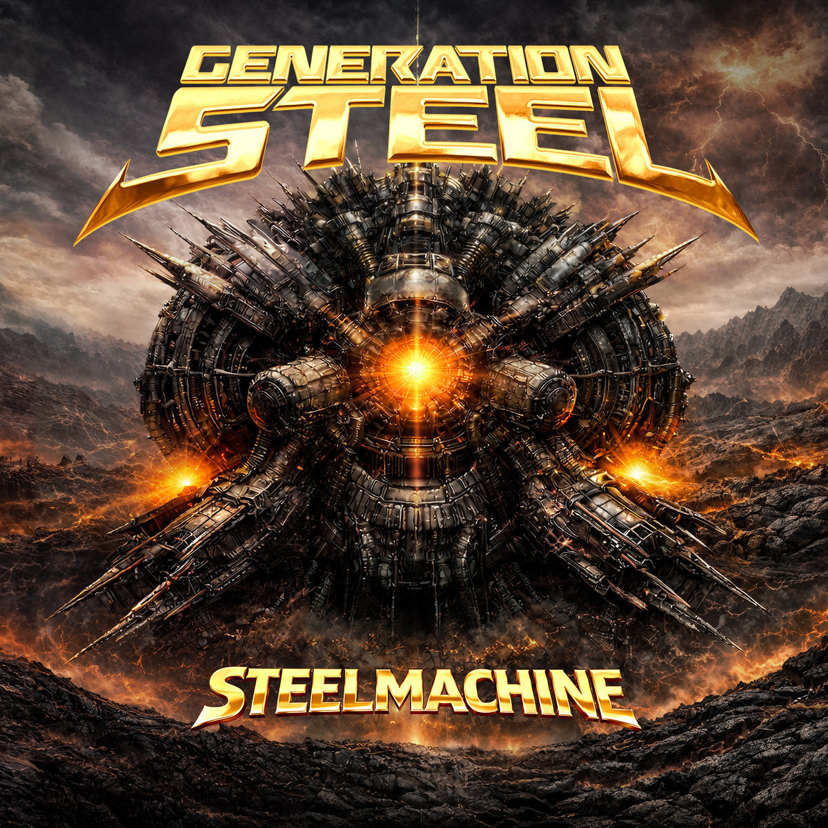 GENERATION STEEL - STEELMACHINE [Orange Vinyl]