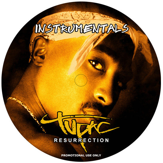 2PAC - TUPAC - RESURRECTION INSTRUMENTALS [Coloured Vinyl]