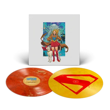 Claudia Sarne - Supergirl [2LP Disc 1 Red 140g vinyl Disc 2 Yellow vinyl]