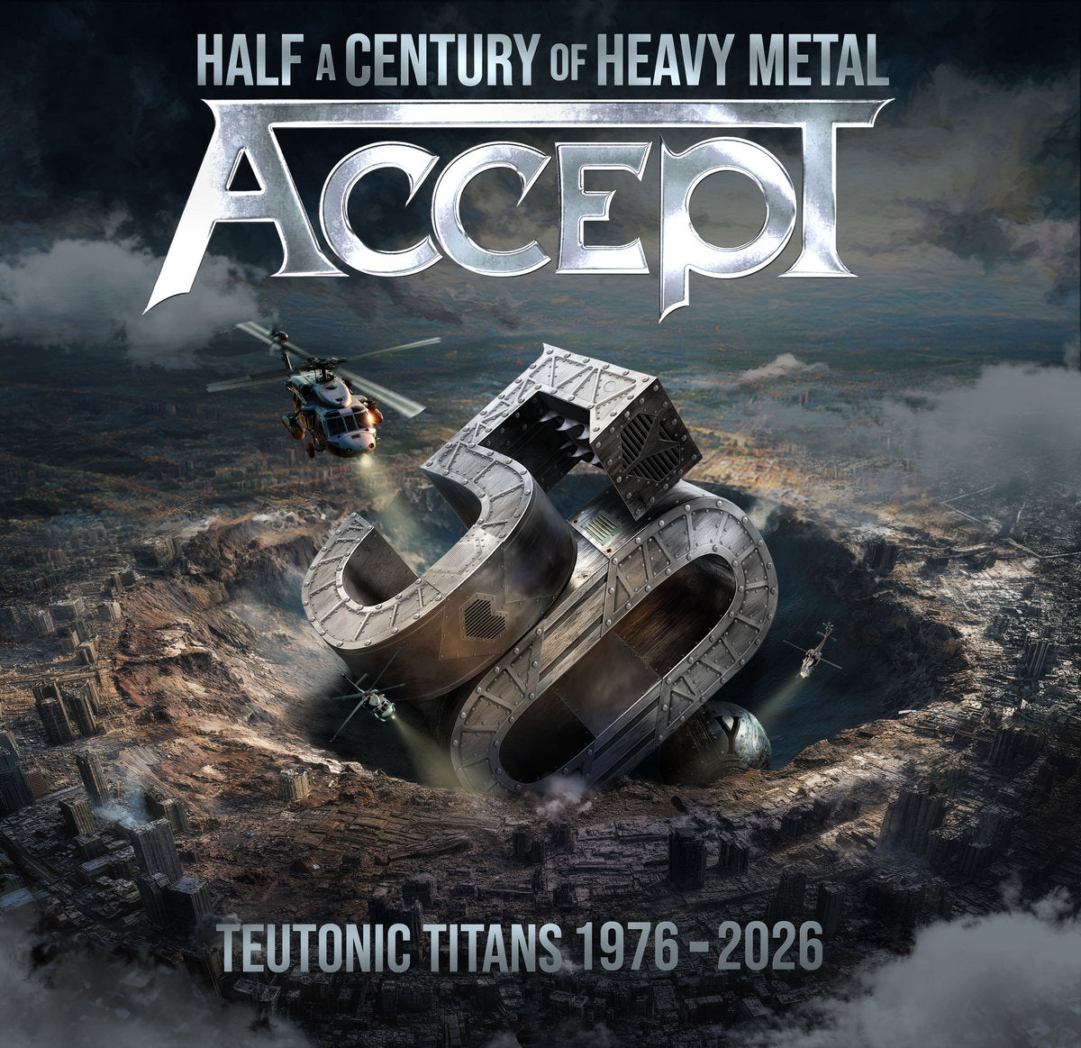 Accept - Teutonic Titans 1976-2026 [Silver Vinyl]