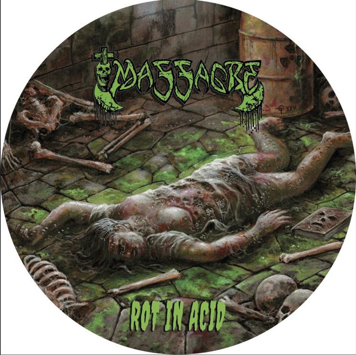 Massacre - Rot In Acid [7" Vinyl]