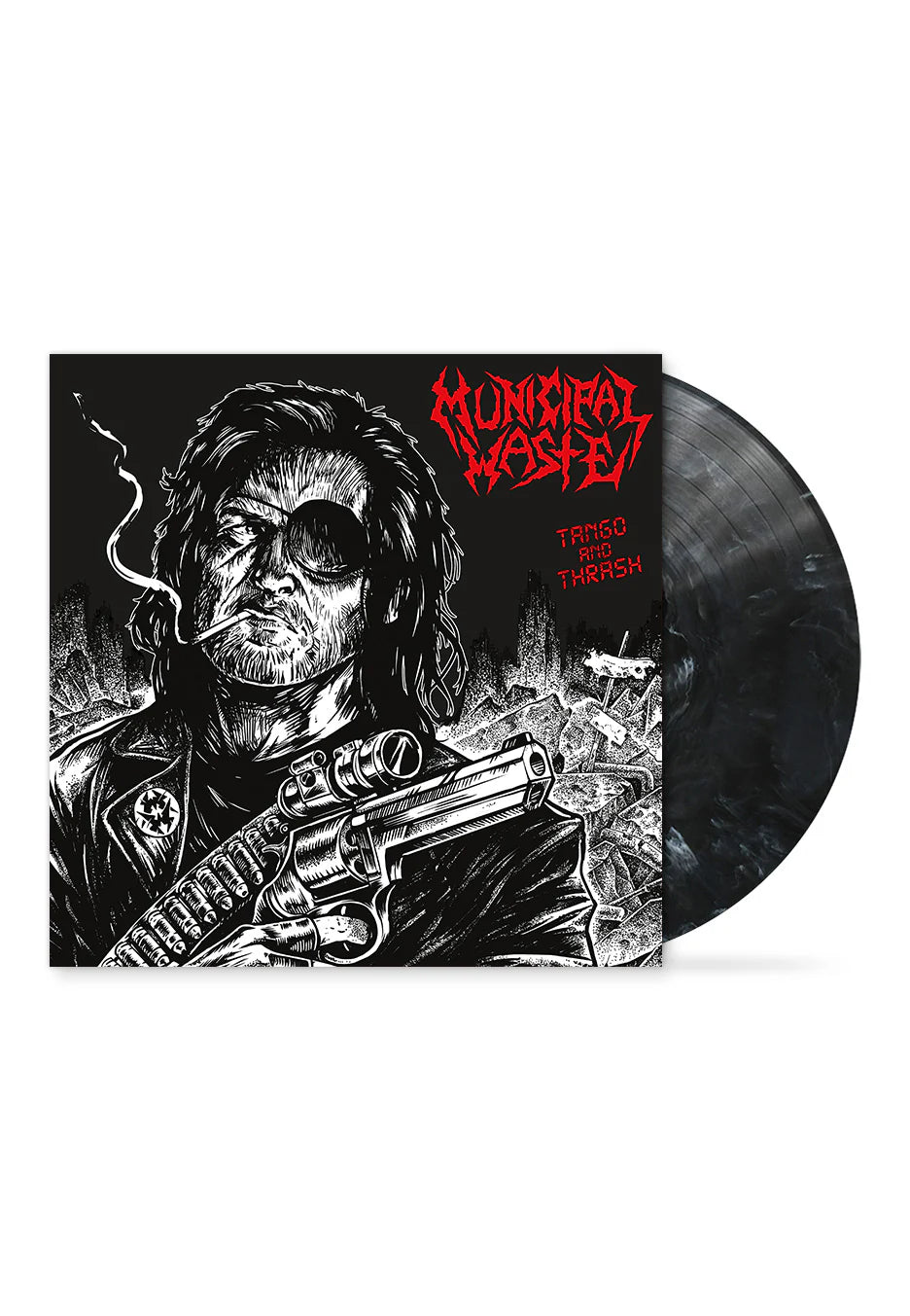 Municipal Waste - Tango & Thrash (Redux) [LP Black/white Marbled vinyl - G/Fold Sleeve]