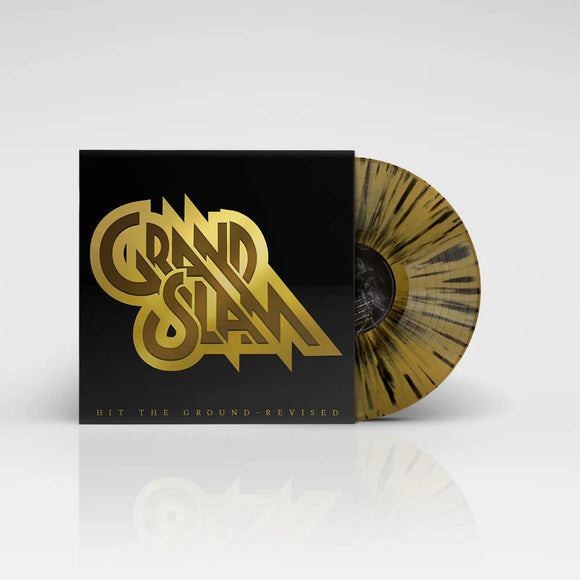 Grand Slam - Hit The Ground - Revised [LP Gold Black Splatter Vinyl]