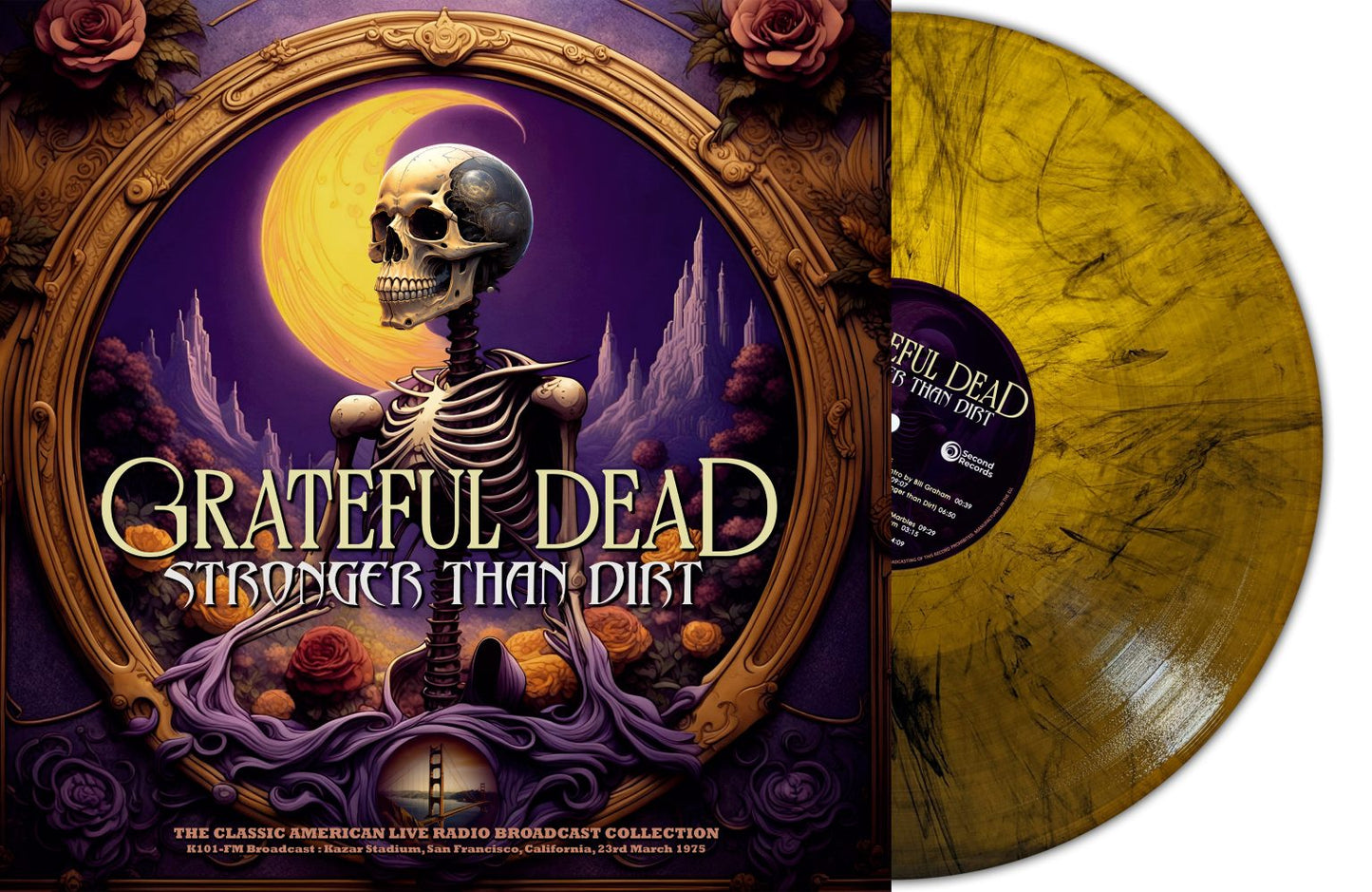 GRATEFUL DEAD - Stronger Than Dirt (Orange Marble Vinyl)