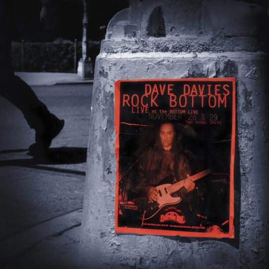Dave Davies - Rock Bottom: Live at the Bottom Line [20th Anniversary Limited Edition -Crystal Blue Vinyl]