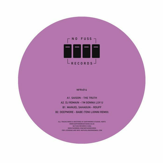 SAISON / DJ ROMAIN / MANUEL SAHAGUN / DEEPMORE - NFRV 014