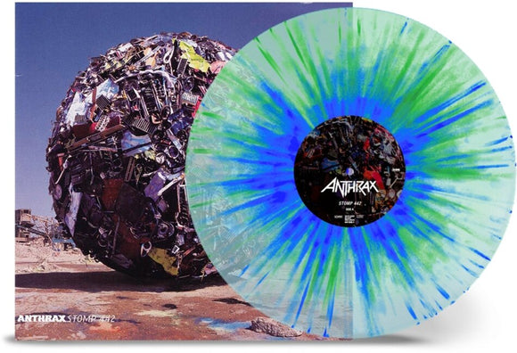 Anthrax - Stomp 442 [LP Clear Blue Green Splatter vinyl]