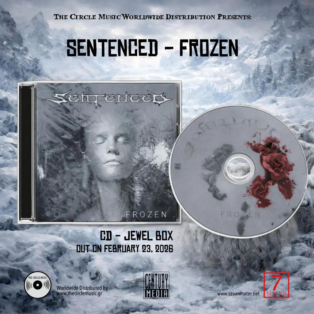 Sentenced - Frozen [Jewel Case CD (Limited to 500 copies)]