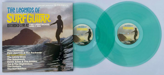 Various Artists - Legends of Surf Guitar (Live) [Clear Aqua 2LP]