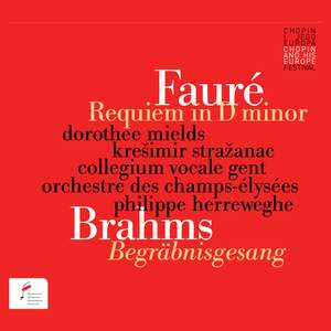 Philippe Herreweghe, Orchestre des Champs-Elysees, Dorothee Mields, Kresimir Strazanac, Collegium Vocale Gent - Faure: Requiem in D minor & Brahms Begrabnisgesang [CD]
