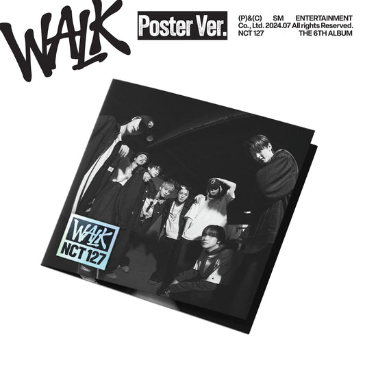 NCT 127 - WALK - The 6th Album (Poster Ver.) [CD]