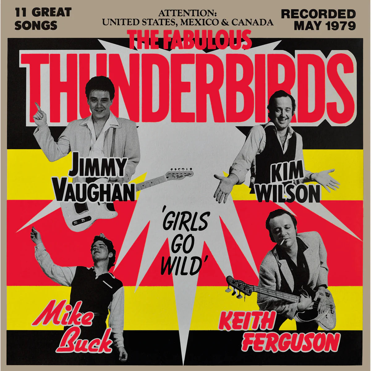 The Fabulous Thunderbirds - Girls Go Wild [CD w/ Bonus Tracks]
