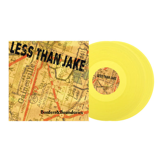 Less Than Jake - Borders & Boundaries (25th Anniversary) [Transparent yellow vinyl]