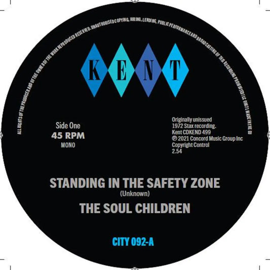 THE SOUL CHILDREN / SYLVIA & THE BLUE JAYS - STANDING IN THE SAFETY ZONE / PUT ME IN THE MOOD [7" Vinyl]