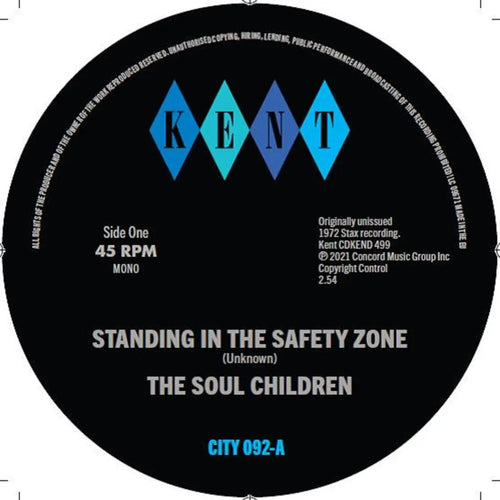 THE SOUL CHILDREN / SYLVIA & THE BLUE JAYS - STANDING IN THE SAFETY ZONE / PUT ME IN THE MOOD [7" Vinyl]