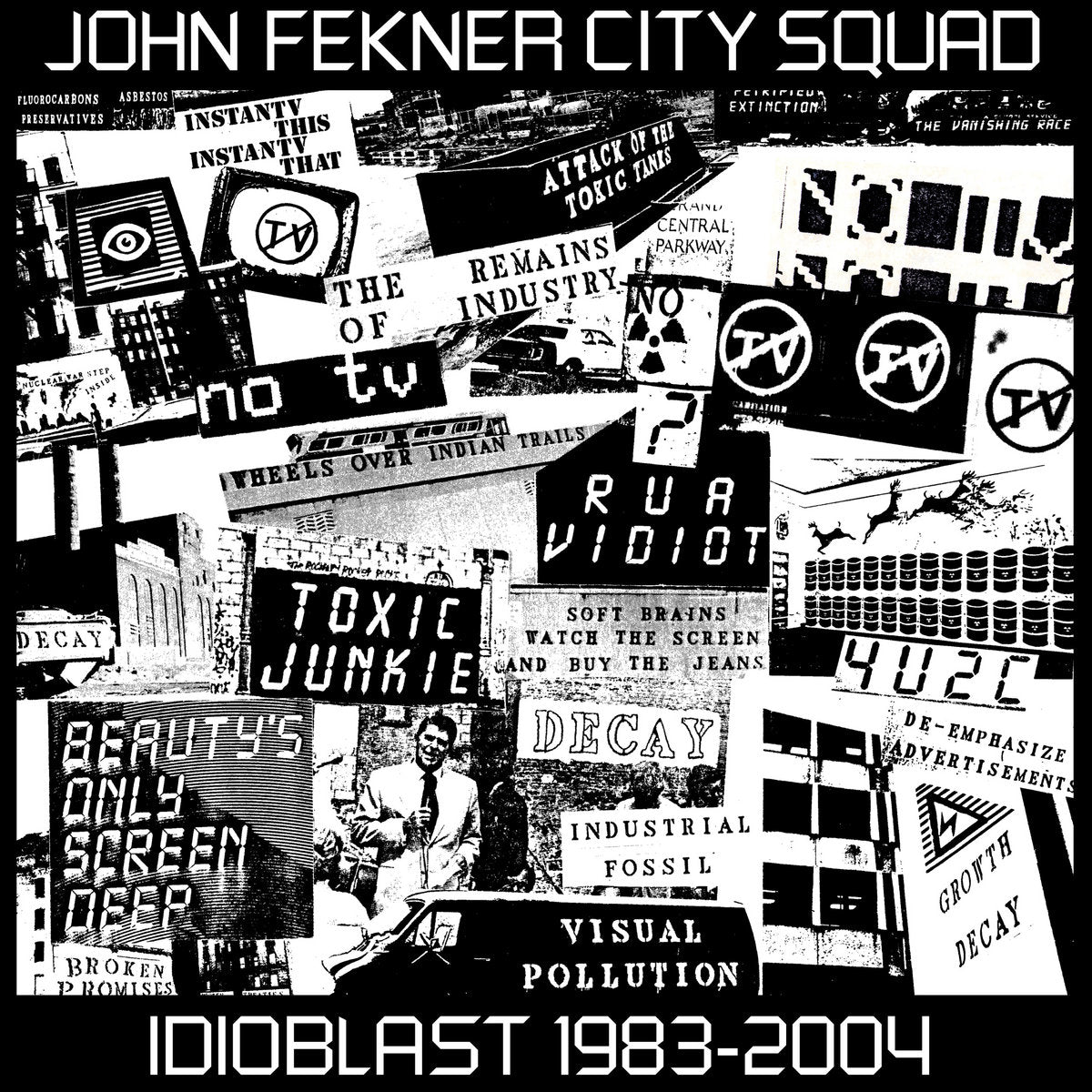 John Fekner City Squad - Idioblast 1983-2004 (2LP)