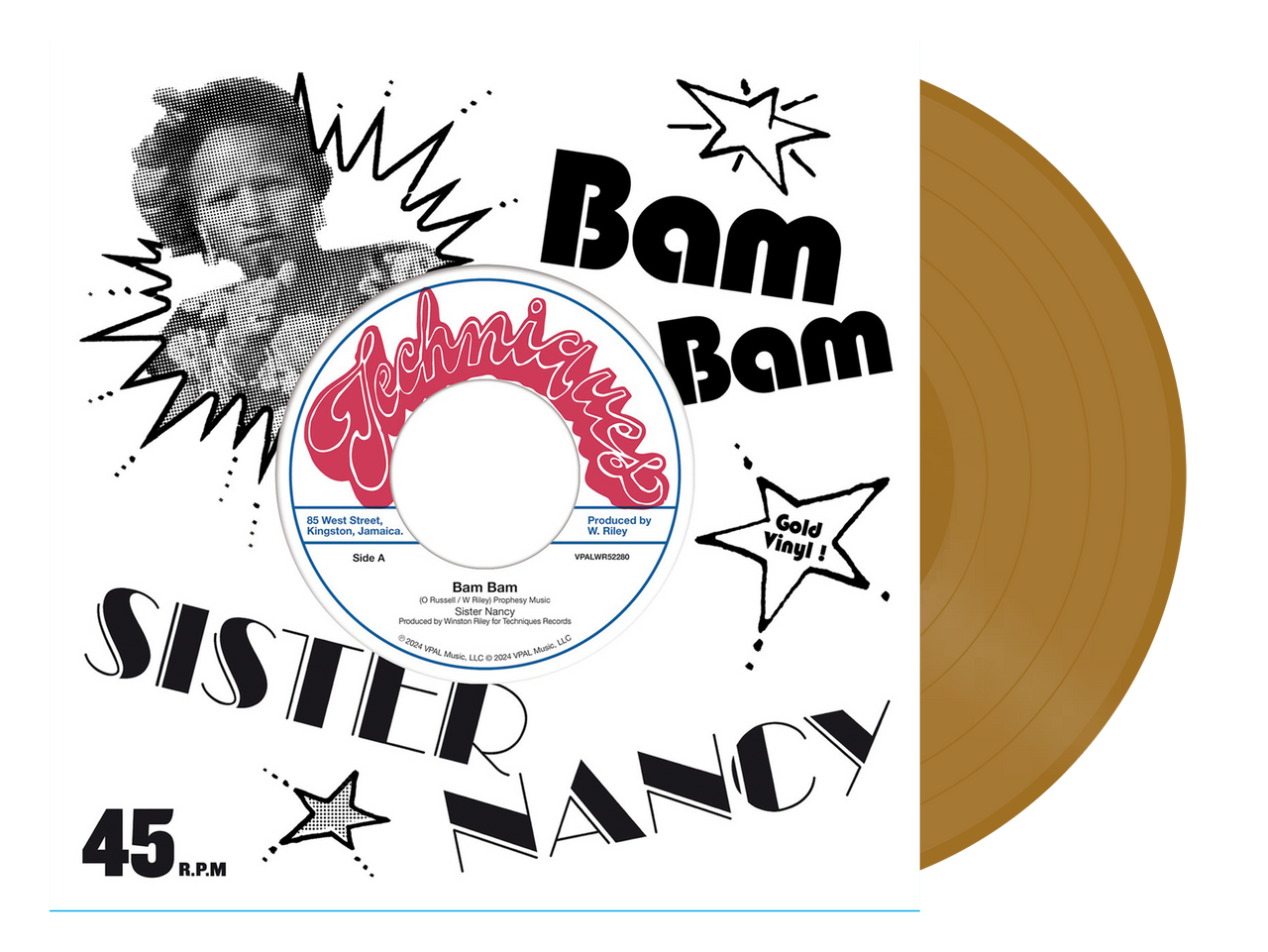 Sister Nancy - Bam Bam (Gold 7")