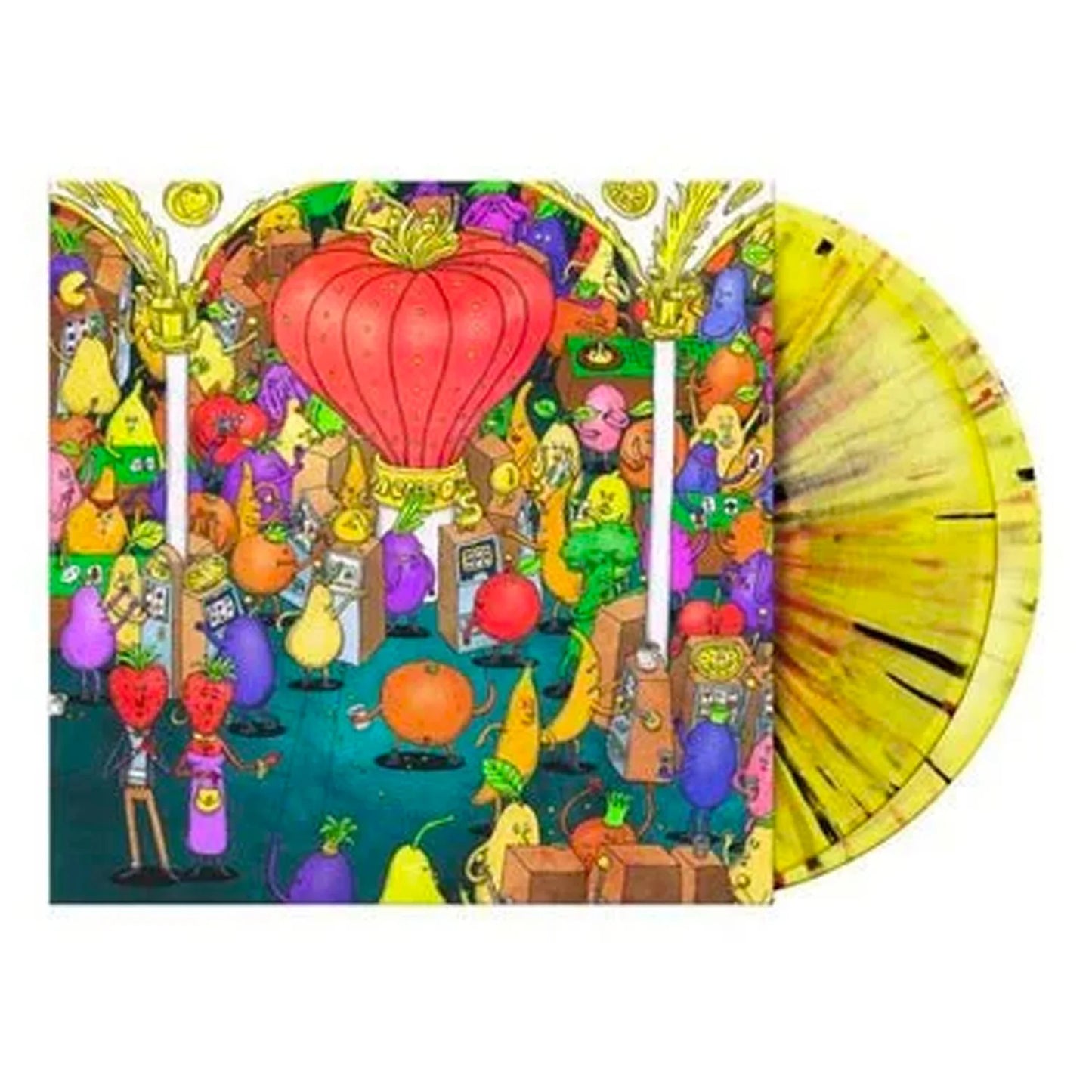 DANCE GAVIN DANCE - JACKPOT JUICER (Yellow/Red/Black Splatter 2LP)