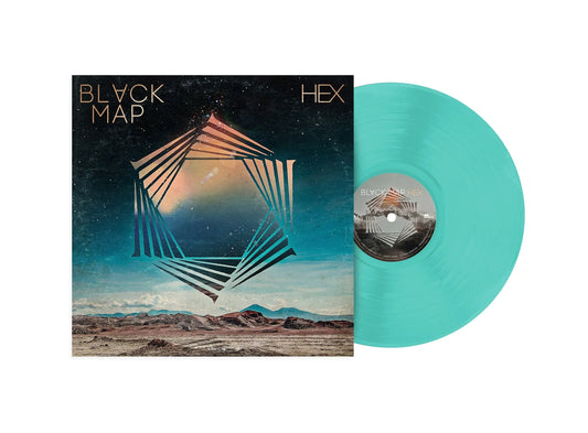 Black Map - Hex [Turquoise coloured vinyl]