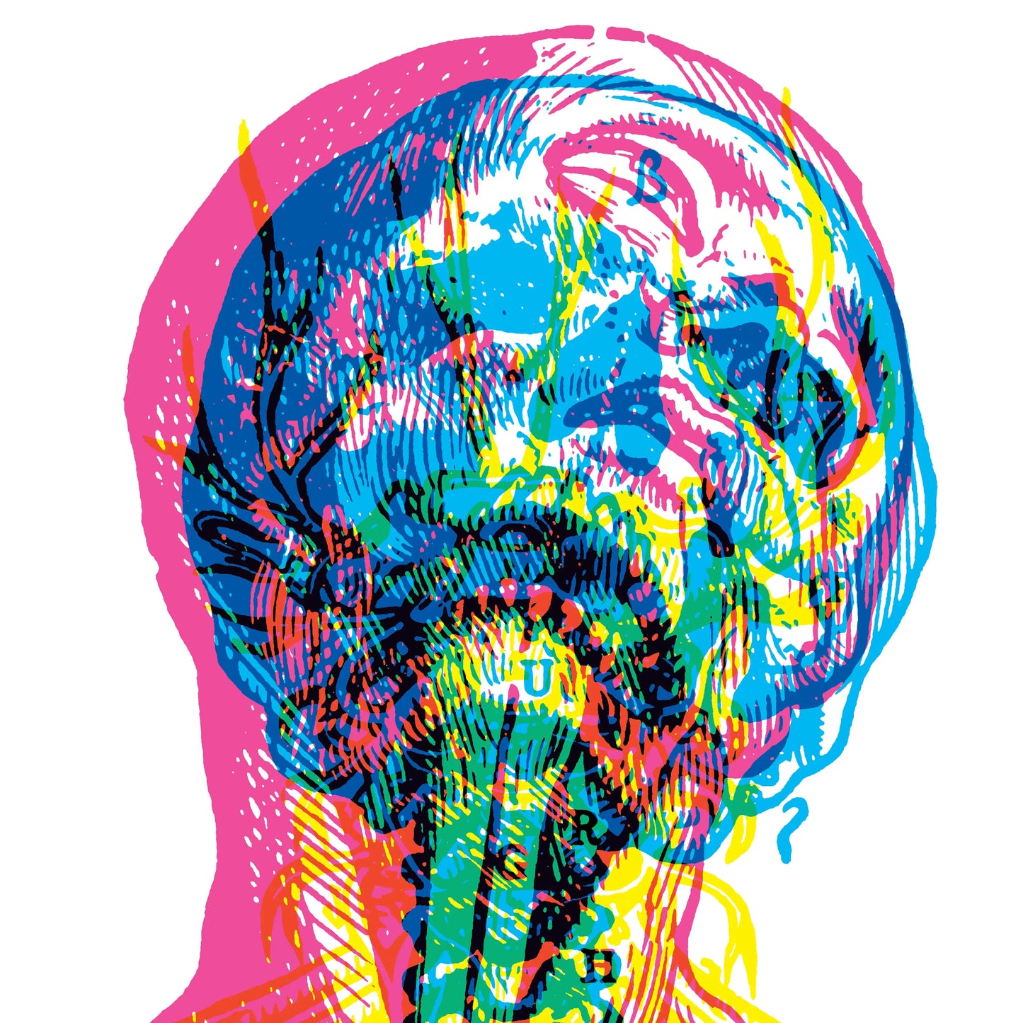 Mandy, Indiana - URGH [Random Translucent Red, Green & Blue Vinyl]