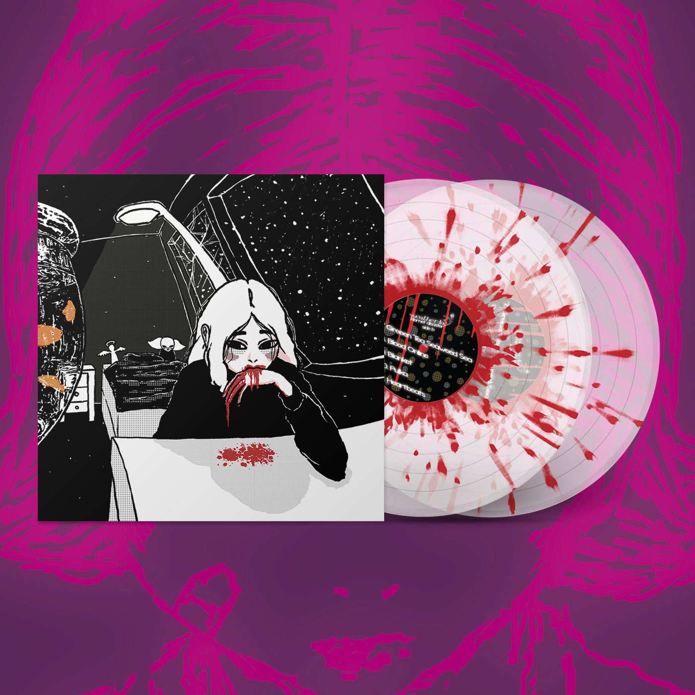 Weatherday - Hornet Disaster (CLEAR WITH RED SPLATTER “BLOOD ONLINE” VINYL)