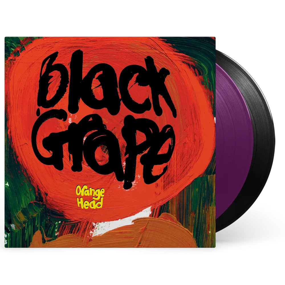 BLACK GRAPE - ORANGE HEAD (TRANS PURPLE RT LP 1 / BLACK COLOUR LP 2)